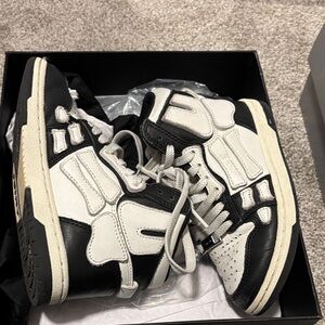 AMIRI Black and White Kids Sneakers